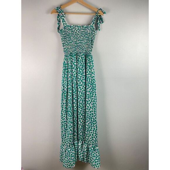 SUMMERSALT The Silky Luxe Smocked Maxi Dress - Picture 2 of 8